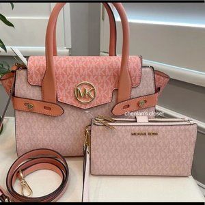 🎀NeW! Michael Kors Carmen MD Satchel Set